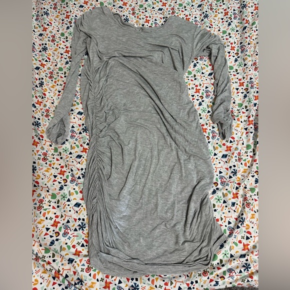 Pinkblush fitted gray dress - Picture 1 of 1
